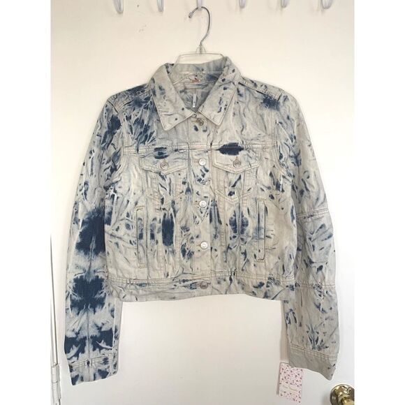 Free People Rumors Denim Jacket Size XS - Picture 4 of 10
